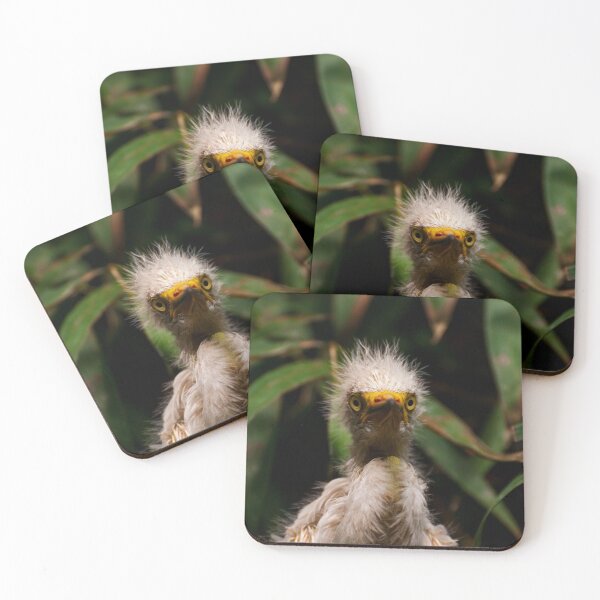 Item preview, White egret chick in the nest. Cute bird.  designed and sold by kstanvir.