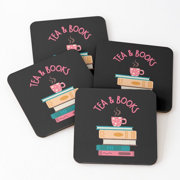 Item preview, Tea & Books designed and sold by MoonMothPrintco.