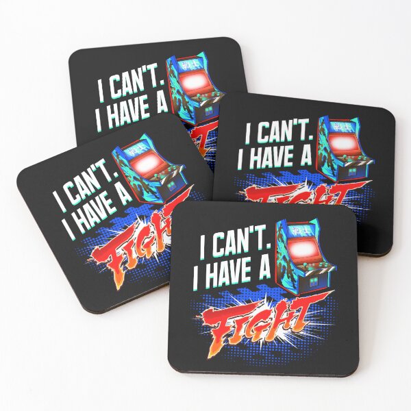 Item preview, i can't - i have a fight - arcade gamer designed and sold by Ric Gilar.