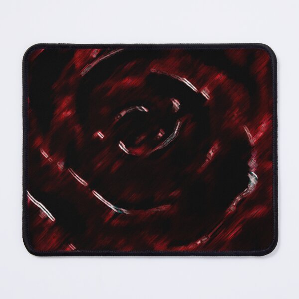 Item preview, Red Rose Dark Smudgey Abstract Digital Design by Veda Modern Distorted Flower designed and sold by kattakitty.