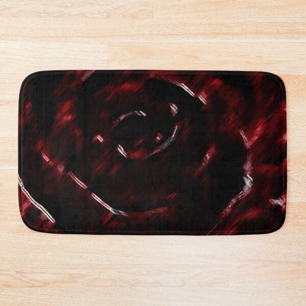 Item preview, Red Rose Dark Smudgey Abstract Digital Design by Veda Modern Distorted Flower designed and sold by kattakitty.