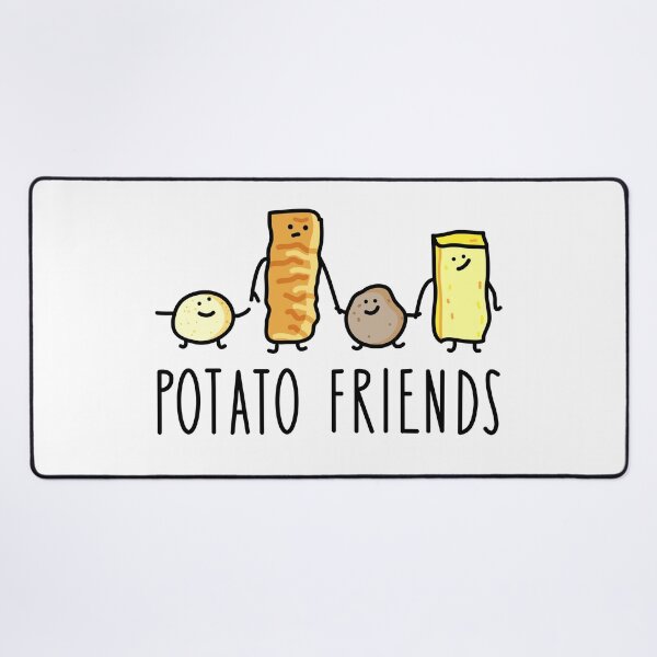 Item preview, potato friends designed and sold by spontania.