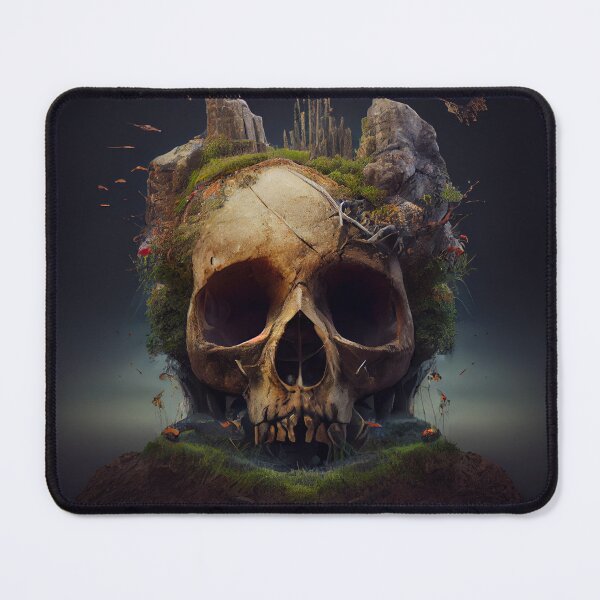 Item preview, The Quixotic Hinterland A Macabre Beguilement Digital Painting designed and sold by CodeAndColors.