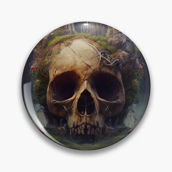Item preview, The Quixotic Hinterland A Macabre Beguilement Digital Painting designed and sold by CodeAndColors.
