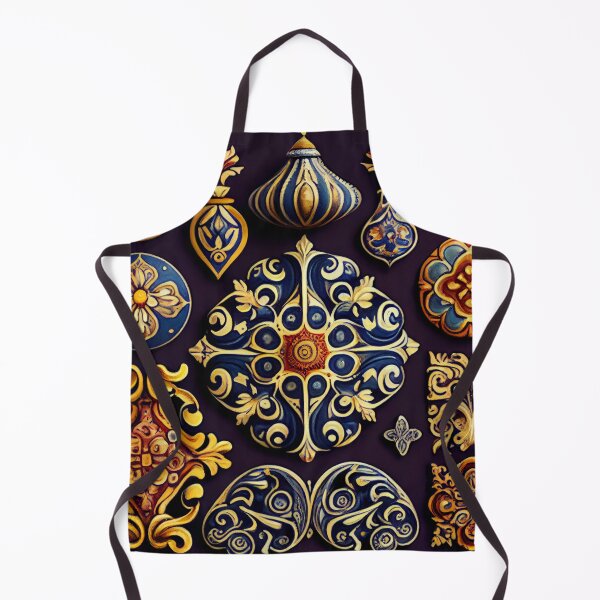Item preview, Ceramic European Pattern Digital Painting designed and sold by CodeAndColors.