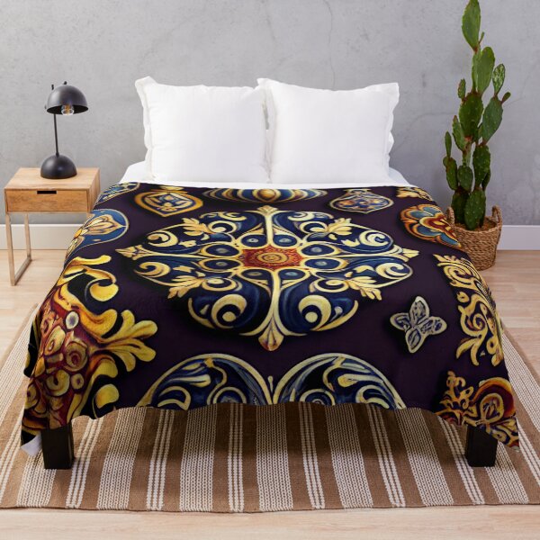 Item preview, Ceramic European Pattern Digital Painting designed and sold by CodeAndColors.