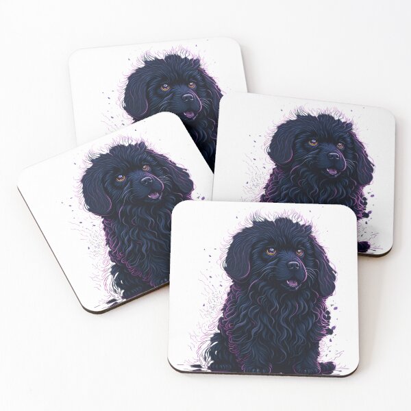 Item preview, Hyperdetailed Intricately Detailed Illustration of a Fantastical Pup designed and sold by Valeree Store.