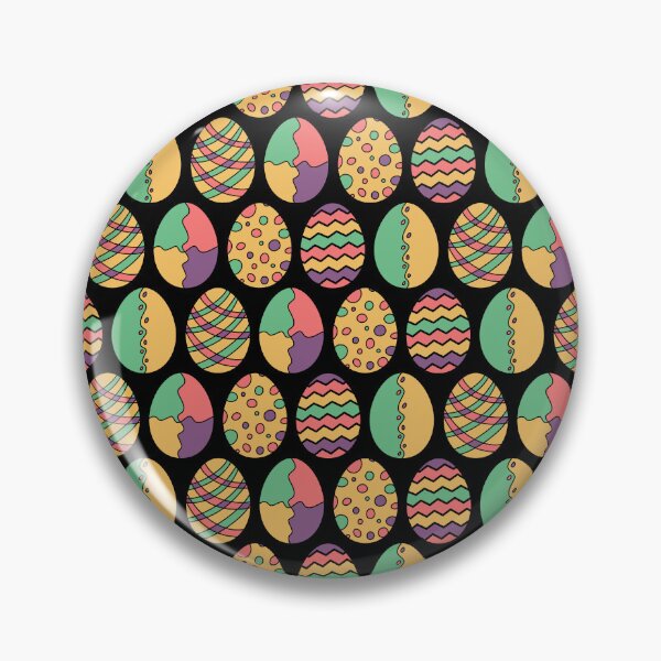 Item preview, easter eggs,multicolor pattern designed and sold by cutecrazytshirt.