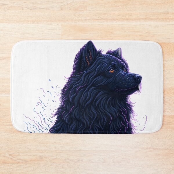 Item preview, Intricate Detail and Heavy Strokes in an Oil Painting of a Playful Pooch designed and sold by Valeree Store.