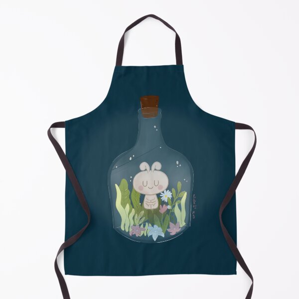 Item preview, The cute bunny meditates in a glass bottle while Visualizing his own world. designed and sold by Kimchi-style-.
