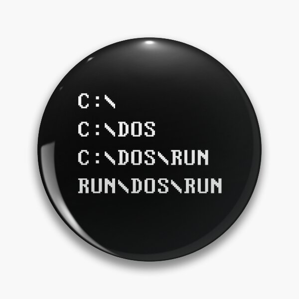 Item preview, C DOS RUN | White Ink Edition designed and sold by geekchic tees.