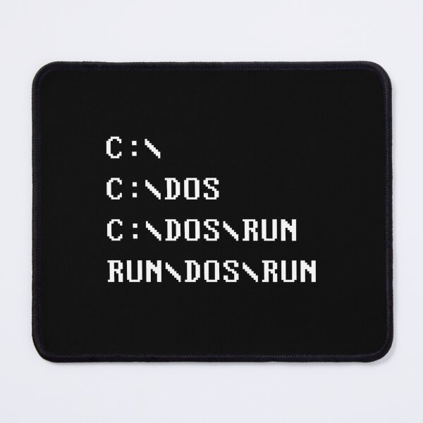 Item preview, C DOS RUN | White Ink Edition designed and sold by geekchic tees.
