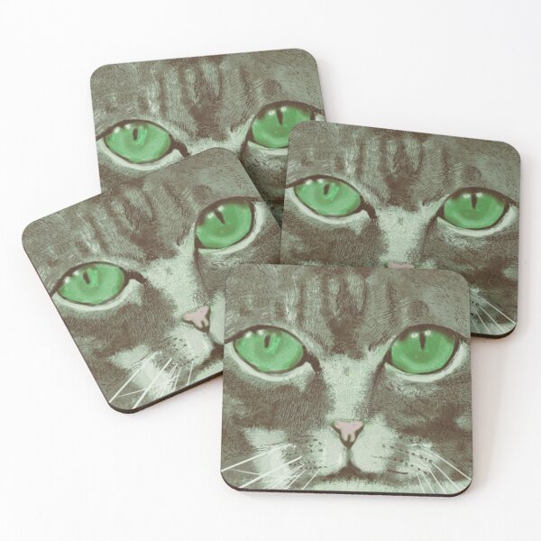 Item preview, Cat face close up designed and sold by Jacinta hunt.