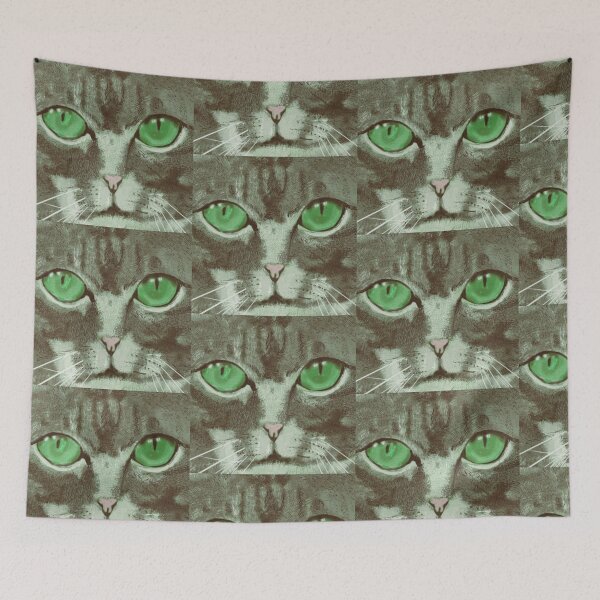 Item preview, Cat face close up designed and sold by Jacinta hunt.