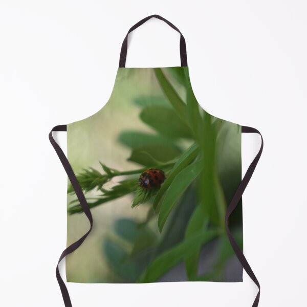 Item preview, Tranquil scene with ladybug on acacia branch designed and sold by mariya-ivanova.