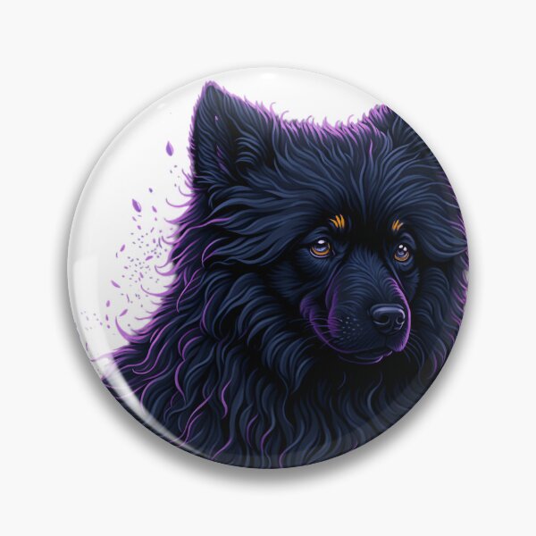 Item preview, Hand-Drawn Contour Illustration of a Whimsical Canine in a Fantasy World designed and sold by Valeree Store.