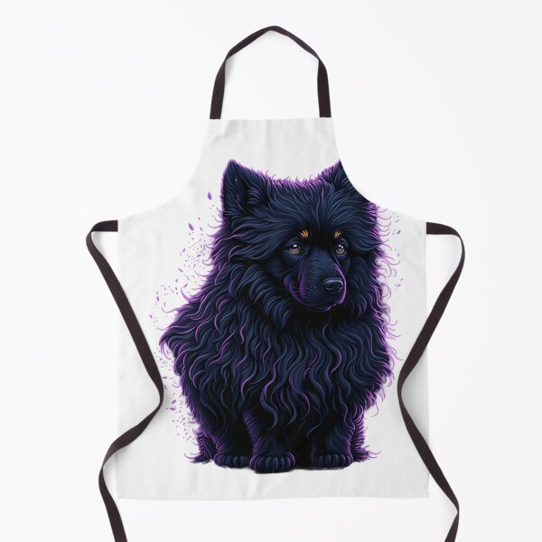 Item preview, Hand-Drawn Contour Illustration of a Whimsical Canine in a Fantasy World designed and sold by Valeree Store.