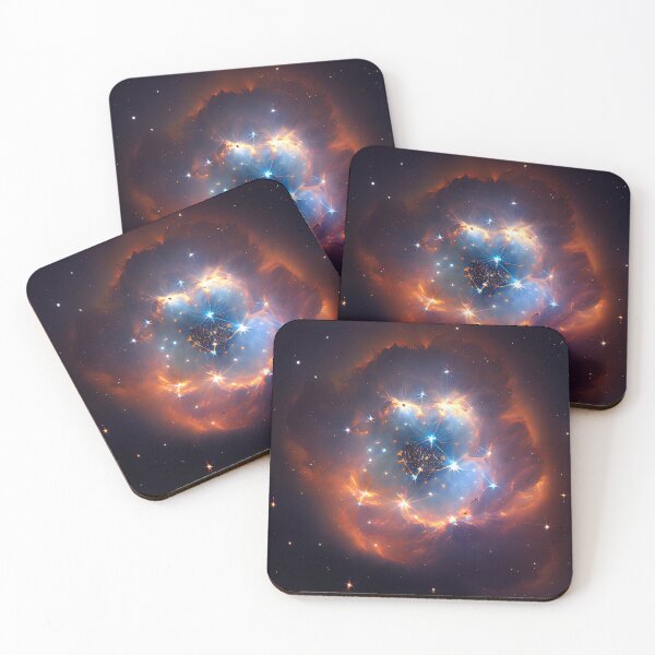 Item preview, Bright Stars in Outer Space Digital Painting designed and sold by CodeAndColors.