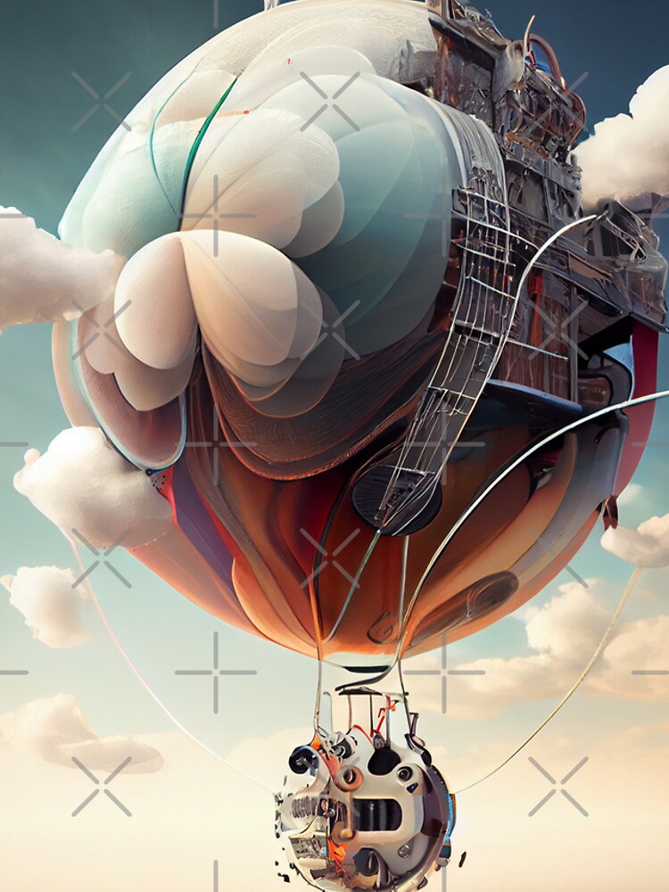 Aperçu 4 sur 4. Coque iPhone avec l'œuvre Air Strings Digital Painting créée et vendue par CodeAndColors.