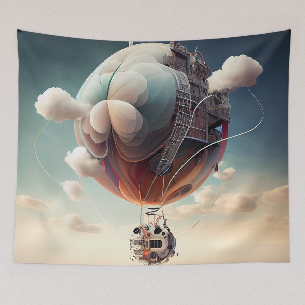 Item preview, Air Strings Digital Painting designed and sold by CodeAndColors.