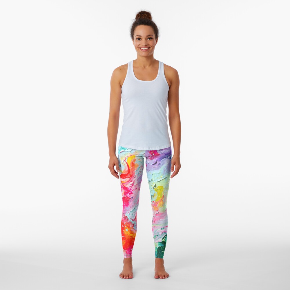 Discover Elements - Spectrum Abstraction | Leggings