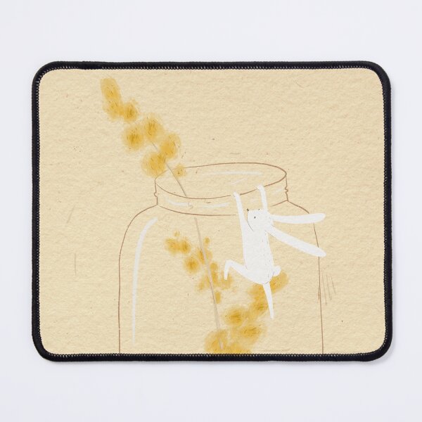 Item preview, Rabbit and mimosa designed and sold by anastasiia-khy.