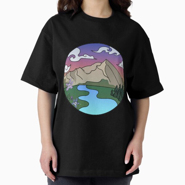 Item preview, Mount Gunnieon Majestic Sunset with Colorado wildflowers and river designed and sold by BellaDonnaDeWolf.