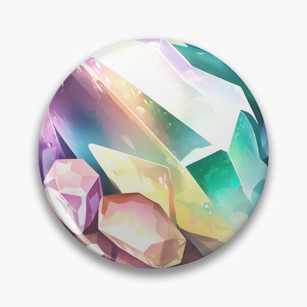 Item preview, Rainbow Aura Quartz designed and sold by EclecticBaubles.