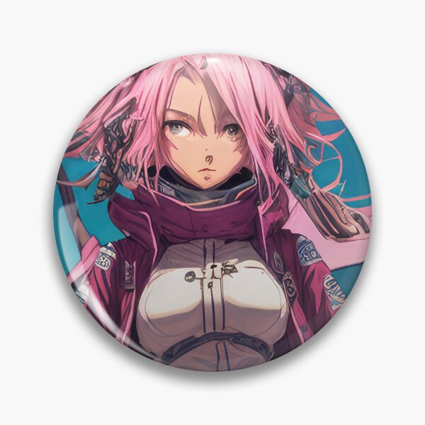 Item preview, Hot Pink Girl Sitting On Giant Mecha Robot Machine  designed and sold by ultra-cool.