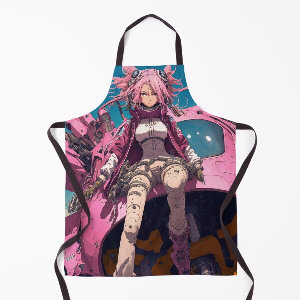 Item preview, Hot Pink Girl Sitting On Giant Mecha Robot Machine designed and sold by ultra-cool.