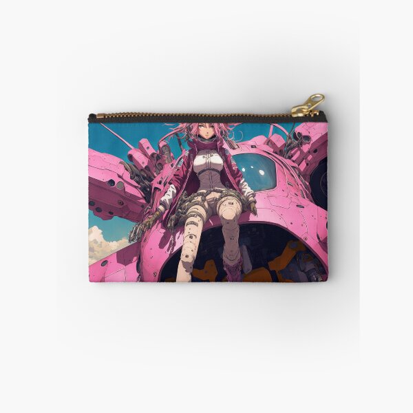 Item preview, Hot Pink Girl Sitting On Giant Mecha Robot Machine  designed and sold by ultra-cool.
