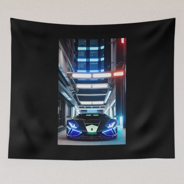 Item preview, A.I INK | Futuristic Cyberpunk Lambo  designed and sold by AI-INK.