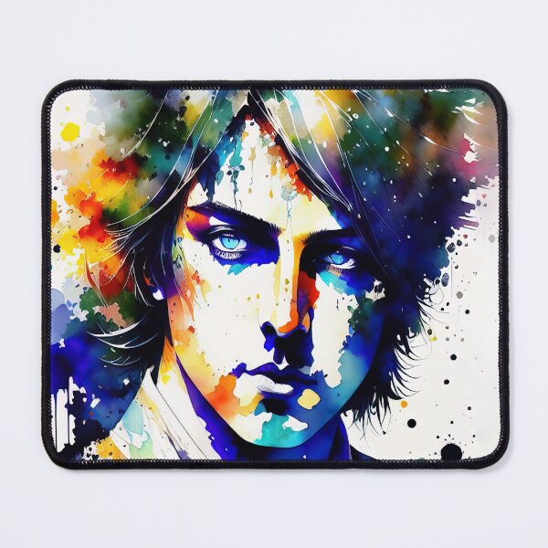 Item preview, Oscar Wilde portrait in watercolor designed and sold by IkonixArt.