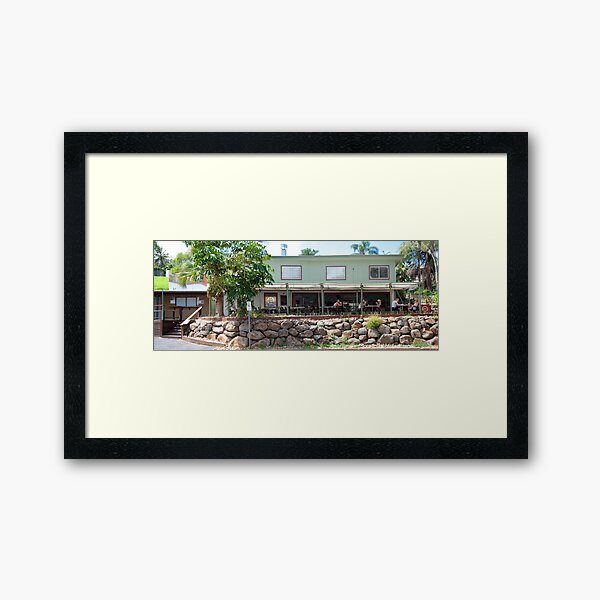 Saltwater Cafe, 1770 Framed Art Print
