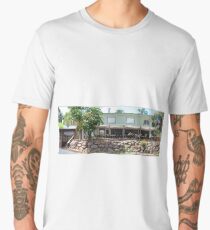 Saltwater Cafe, 1770 Men's Premium T-Shirt