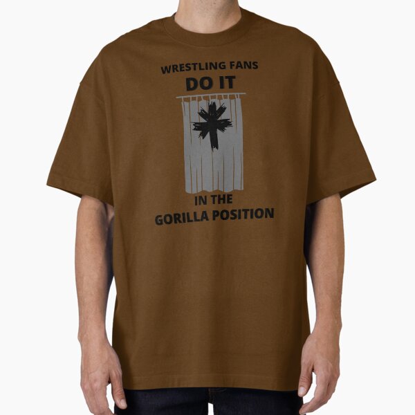 Item preview, Gorilla Position Wrestling Fan designed and sold by AlpacaSmokes.