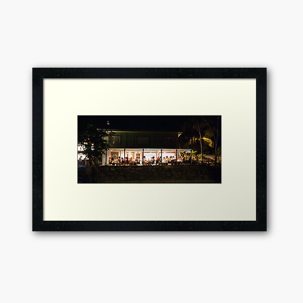 Saltwater Cafe, 1770 Framed Art Print