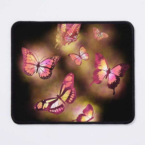 Item preview, Peach Glowing Magic Butterflies designed and sold by Victoria Lehnard.