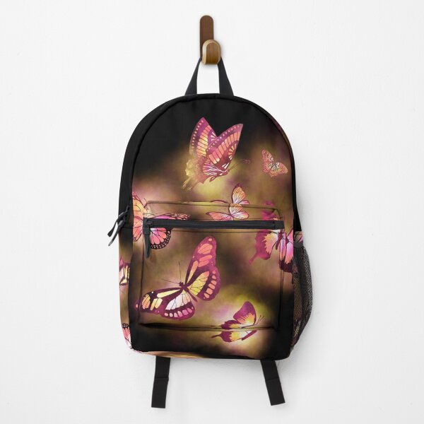 Item preview, Peach Glowing Magic Butterflies designed and sold by Victoria Lehnard.