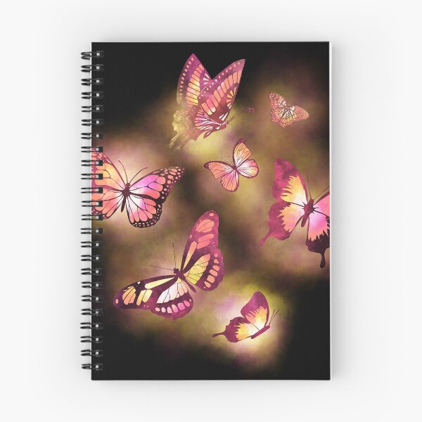 Item preview, Peach Glowing Magic Butterflies designed and sold by Victoria Lehnard.