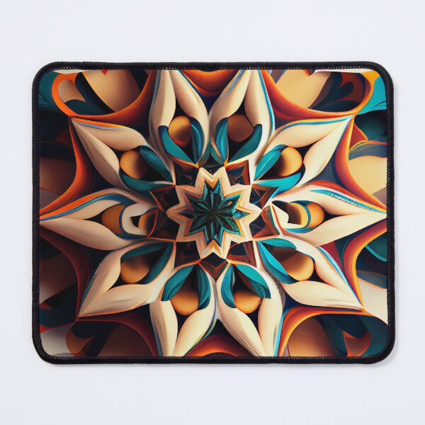 Artikelvorschau, Kaleidoscopic Jostling Digital Painting entworfen und verkauft von CodeAndColors.