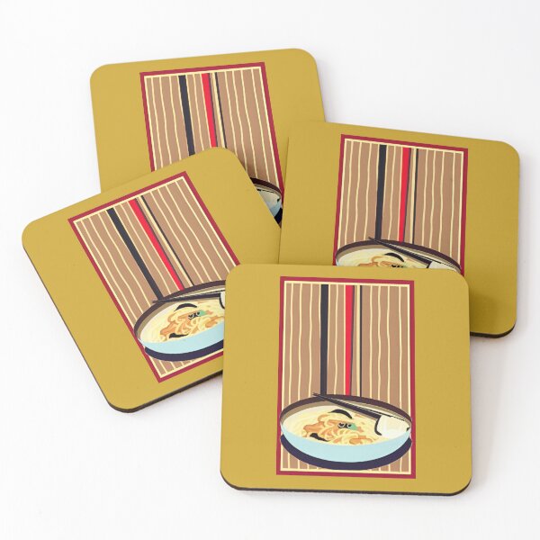 Item preview, Ramen design (vertical stripes) designed and sold by SolidEarthArt.