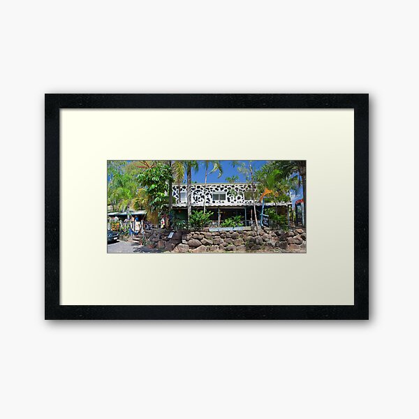 Saltwater Cafe, 1770 Framed Art Print