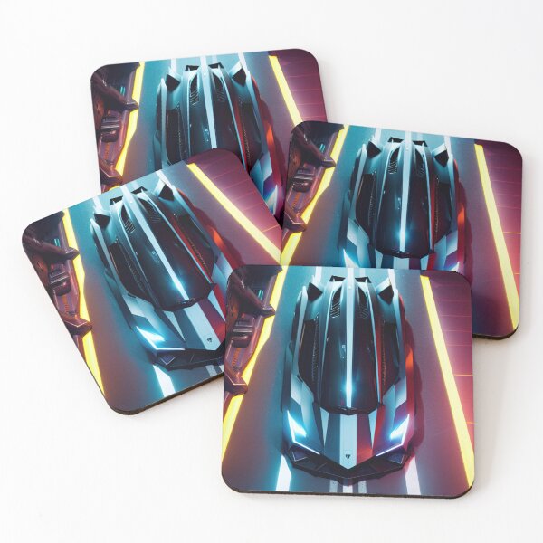 Item preview, Copy of A.I INK | Futuristic Cyberpunk Lambo  designed and sold by AI-INK.