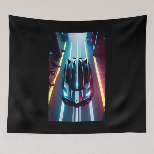 Item preview, Copy of A.I INK | Futuristic Cyberpunk Lambo  designed and sold by AI-INK.