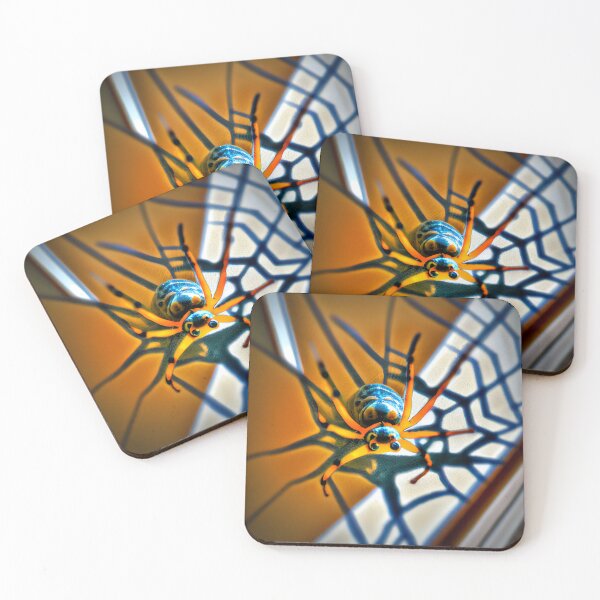 Item preview, A Squashy Weekend with Zip and Toffee A Spiders View Digital Painting designed and sold by CodeAndColors.