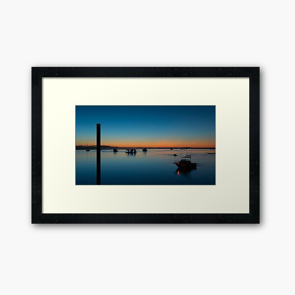 Sunset, 1770, Australia Framed Art Print