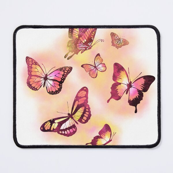 Item preview, Peach Magic Butterflies designed and sold by Victoria Lehnard.