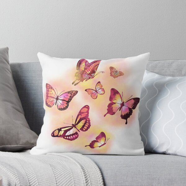 Item preview, Peach Magic Butterflies designed and sold by Victoria Lehnard.