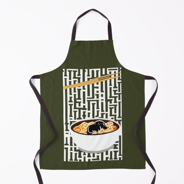 Item preview, Ramen design (white filigree) designed and sold by SolidEarthArt.